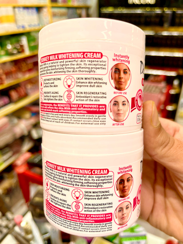 کرم شیر الاغ وکالی سفیدکننده و مرطوب کننده 115 گرم