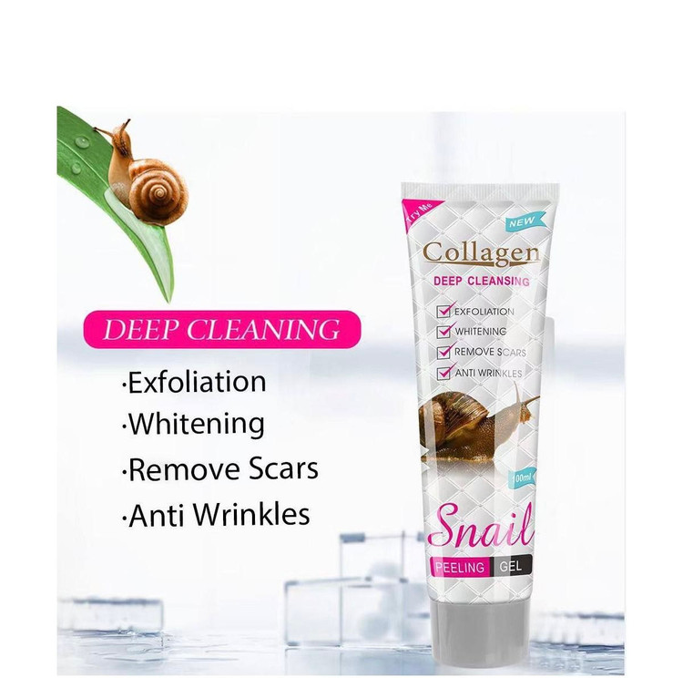 ژل لایهبردار حلزون کلاژن برای صورت و بدن برند Collagen