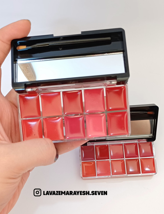 پالت رژلب 10 رنگ دوسه Doucce Lipstick سری AوB