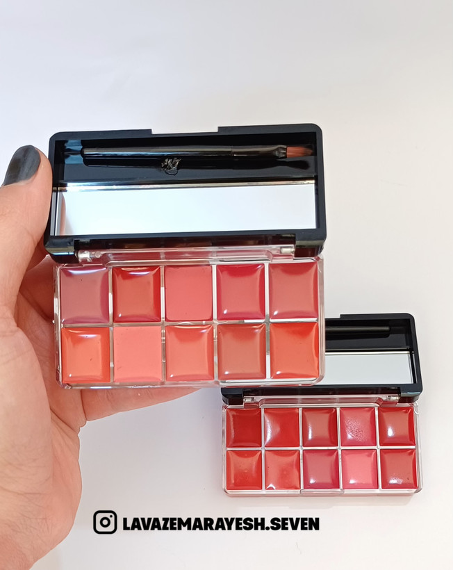 پالت رژلب 10 رنگ دوسه Doucce Lipstick سری AوB